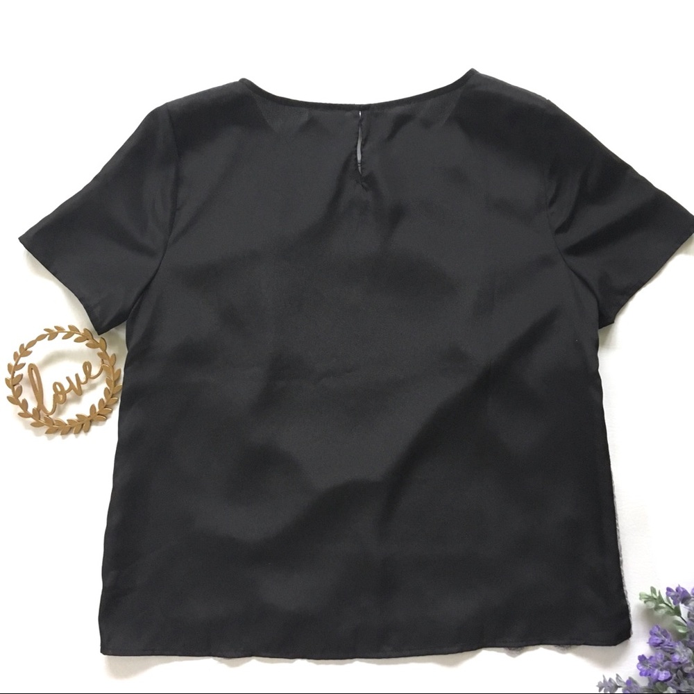 J Crew Gray Lace Front - Picture 5 of 7
